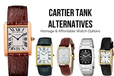 cartier tank cheap alternative|duplicate cartier tank watch.